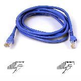 Belkin CAT6 Snagless Patch Cable  RJ45M/RJ45M; 9 Blue