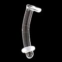 Pyrex Eyebrow Retainer - 16G (1.2mm) - 7/16" Length - Sold Individually - Comes with O-Ring