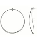 Robert Lee Morris Forward Facing Hoop Earrings