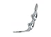 Twisted Light Bracket Chrome Bicycle Bike