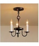 Hubbardton Forge 12-2130-20 Traditional 3 Light Mini Chandelier in Natural Iron