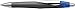 Schneider Pulse Ballpoint Pens, Click-Top, M, Blue, Barrel colour: charcoal