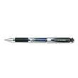uni-ball Gel Impact Stick Roller Ball Pens, 12 Blue Ink Pens
