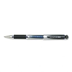 uni-ball Gel Impact Stick Roller Ball Pens, 12 Blue Ink Pens