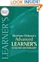 Merriam-Webster's Advanced Learner's English Dictionary