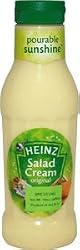 Heinz Salad Cream (Dressing) Original, 15-Ounce Squeeze Bottle (Pack of 6)