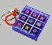 Tic Tac Toe Jelly Colors Keychain