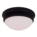 Search : Kenroy Home 90686BNI Moonlight 1-Light Flush Mount, Brushed Nickel