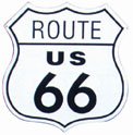 US Route 66 Metal Wall/Garage Metal Sign