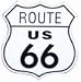 US Route 66 Metal Wall/Garage Metal Sign