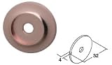 Hafele Traditional Brass Backplate (134.42.090) 32mm, Copper Polished
