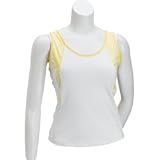 Bolle Tennis Sunflower Print Sleeveless (COLOR: White/Yellow, SIZE:Large)