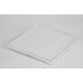 Square Coasters - Clear for Photos / Logo / Needlework 90x90mm [6 Pack]