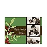 Holly Days Photo Card Holiday Digital Photo Cards
