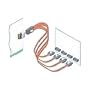 Adaptec 2236600-R Internal Mini-SASX4 SFF-8087 to 4-SATA Fanout Cable (0.5 Meters)