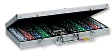 Childrens Toyshop  Toys : Professional Poker Set in Aluminum Case 500 Dual-Toned 11.5g chips