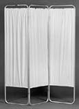 Three Panel Privacy Screen Without Wheels