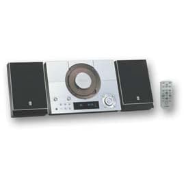 Yamaha TSX-15 - Micro system - radio / CD - black, silver