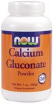 Calcium Gluconate by NOW Foods - Minerals (320mg - 7 oz. Powder)