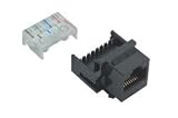 Voice Grade Keystone IDC Jack, RJ45 (8x8)