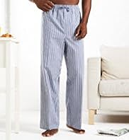 Pure Cotton Stripe Pyjama Bottoms