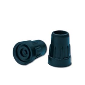 CANE TIPS 5/8IN BLACK 1PR