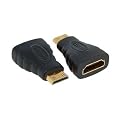 SunshineTronic HDMI Adapter | HDMI A(Buchse) auf HDMI mini C(Stecker)