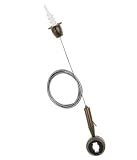 LBL Lighting HANGER-CBL-BZ-18 Adjustable Cable Standoffs - Hanging, Bronze Finish