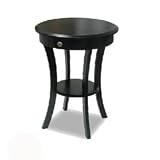 Product details for Round Occasional Table (Black) (27