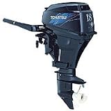 18 Horsepower Electric Start Four-Stroke Outboard 20'' Shaft