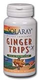 Ginger Trips Chewable Ginger Molasses 67 mg By Solaray - 60 Chewables