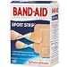 Band-Aid Brand Adhesive Bandages, Sport Strip, 45-Count Assorted Sizes (Pack of 6)
