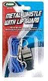 Franklin Sports Whistle with Lanyard and Lip Guard