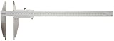 Mitutoyo 533-403 Nib and Standard Jaw Vernier Caliper, 0-300mm Range, +/-0.08mm Accuracy, 0.05mm Graduation, Parallax-Free Vernier Scale