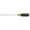 Klein Tool 608-4 1/8-Inch Cabinet Tip Miniature Screwdriver with 4-Inch Round Shank