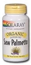 Organic Saw Palmetto Berry 555mg - 100 - Capsule