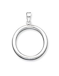 Sterling Silver Circle Pendant