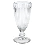 Clear Retro American Milkshake Glass