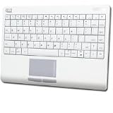 Slimtouch WKB-4000UB Wireless Bt Wht with Touchpad Mac