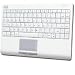 Slimtouch WKB-4000UB Wireless Bt Wht with Touchpad Mac