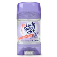 Lady Speed Stick Deodorant Gel, Shower fresh - 2.25 Oz