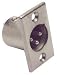 XLR Type Chassis Mount Male 3 Pin