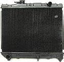 83-84 TOYOTA STARLET RADIATOR, 4cyl; 1.3L; 79c.i. (1983 83 1984 84) P745 1640013230