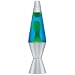 yellow and blue lava lamp
