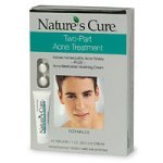 Nature's Cure Two Part Acne Treatment System for Males (1 Month Supply)
