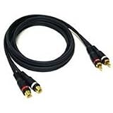 Cables To Go 13040 Velocity RCA Type Audio Extension Cable (6 Feet, Blue)