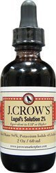 J.CROW'S® Lugol's Solution of Iodine 2% 2oz