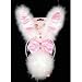 Kitchen & Housewares : Hen Night Fluffy 3 Piece Bunny Ears Set.
