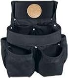 21TLNHPV hL. SL160  Klein Tool 5718 PowerLine 8 Pocket Tool Pouch, Black Cordura Nylon