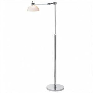 Adesso 3624-22 Satellite Floor Lamp, Chrome from Adesso